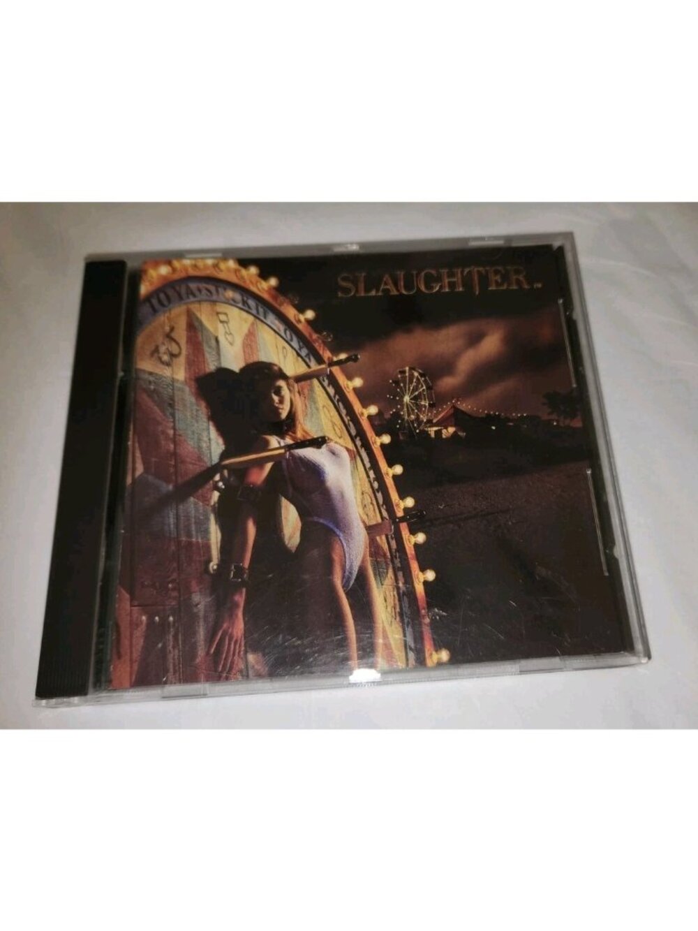 SLAUGHTER Stick It To Ya 15 TRACK Bonus Songs CD 1990 Hard Rock Metal